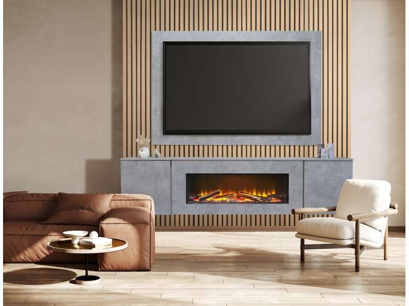 Acantha Orion XO Electric Floating Media Wall Suite